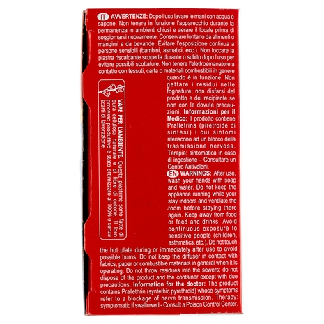 VAPE Elettroemanatore Piastrine Classic + 10 Ricariche